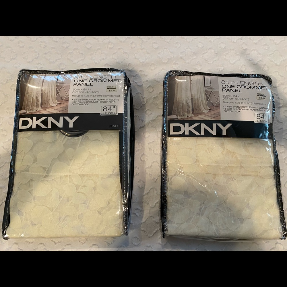 DKNY Sheer Panels (84” Length)